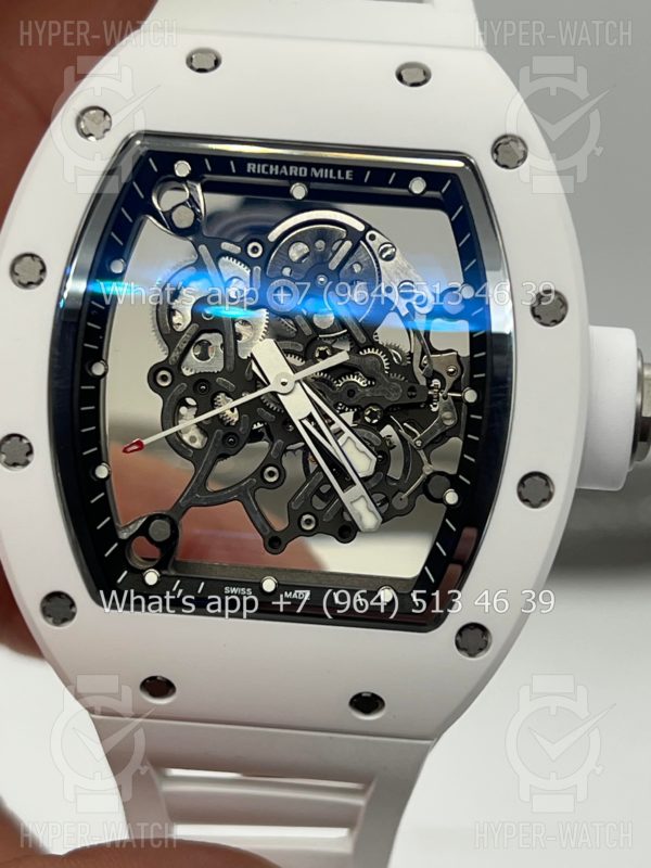 Товар Richard Mille RM 055 White Bubba Watson Ceramic Art 10563 Фото 7 - Richard Mille RM 055 White Bubba Watson Ceramic Art 10563