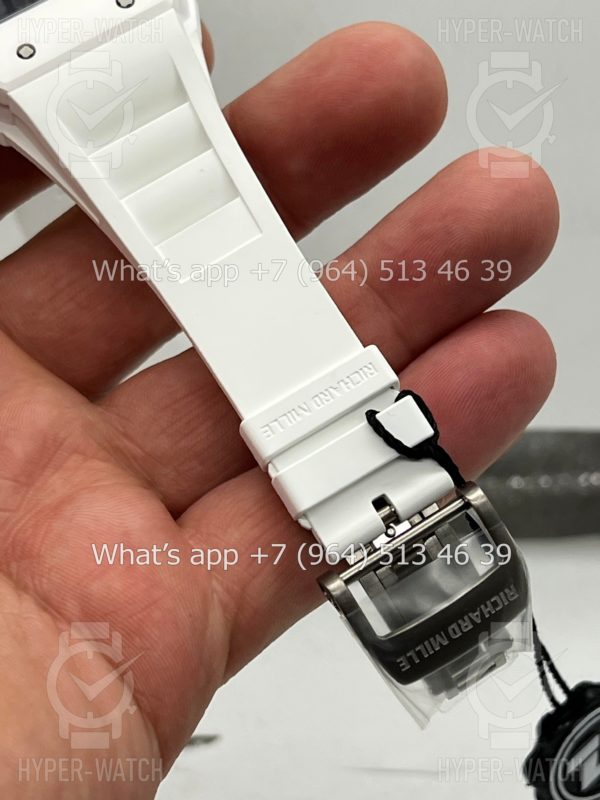 Товар Richard Mille RM 055 White Bubba Watson Ceramic Art 10563 Фото 12 - Richard Mille RM 055 White Bubba Watson Ceramic Art 10563