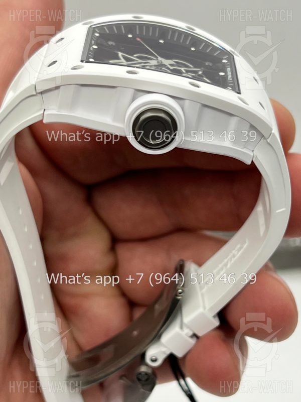 Товар Richard Mille RM 055 White Bubba Watson Ceramic Art 10563 Фото 14 - Richard Mille RM 055 White Bubba Watson Ceramic Art 10563