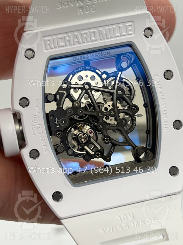 Товар Richard Mille RM 055 White Bubba Watson Ceramic Art 10563 Фото 16 - Richard Mille RM 055 White Bubba Watson Ceramic Art 10563