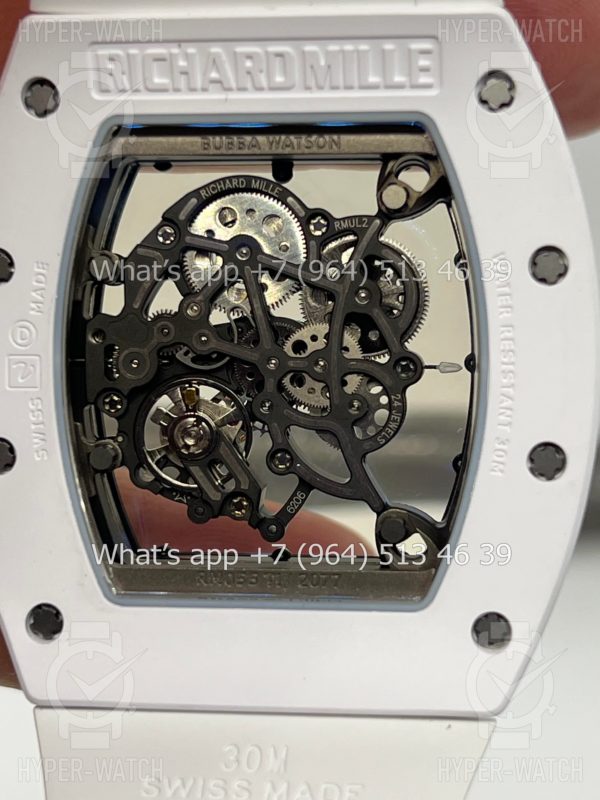 Товар Richard Mille RM 055 White Bubba Watson Ceramic Art 10563 Фото 17 - Richard Mille RM 055 White Bubba Watson Ceramic Art 10563