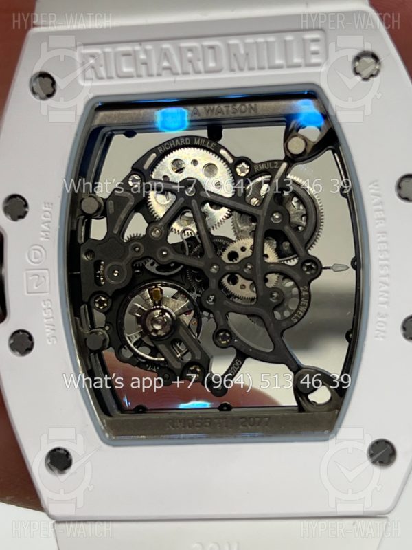 Товар Richard Mille RM 055 White Bubba Watson Ceramic Art 10563 Фото 18 - Richard Mille RM 055 White Bubba Watson Ceramic Art 10563