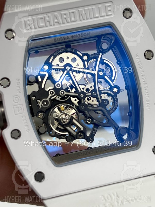 Товар Richard Mille RM 055 White Bubba Watson Ceramic Art 10563 Фото 19 - Richard Mille RM 055 White Bubba Watson Ceramic Art 10563