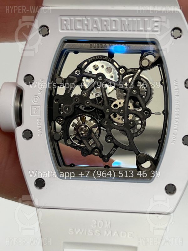Товар Richard Mille RM 055 White Bubba Watson Ceramic Art 10563 Фото 20 - Richard Mille RM 055 White Bubba Watson Ceramic Art 10563