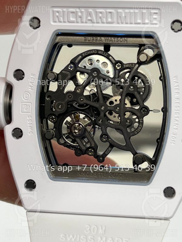 Товар Richard Mille RM 055 White Bubba Watson Ceramic Art 10563 Фото 21 - Richard Mille RM 055 White Bubba Watson Ceramic Art 10563