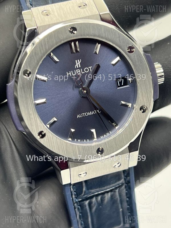 Товар Hublot Classic Fusion 38mm 565.NX.7170.LR Blue Фото 4 - Hublot Classic Fusion 38mm 565.NX.7170.LR Blue
