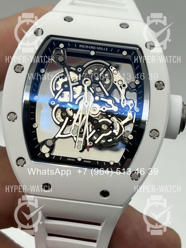 Фото 2 - Richard Mille RM 055 White Bubba Watson Ceramic Art 10585