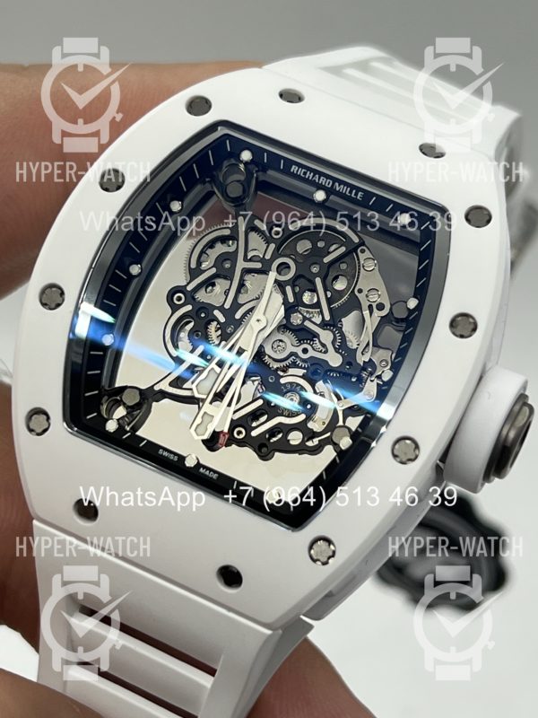 Фото 3 - Richard Mille RM 055 White Bubba Watson Ceramic Art 10585