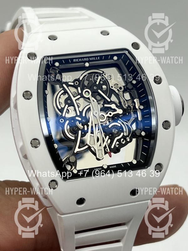 Фото 4 - Richard Mille RM 055 White Bubba Watson Ceramic Art 10585