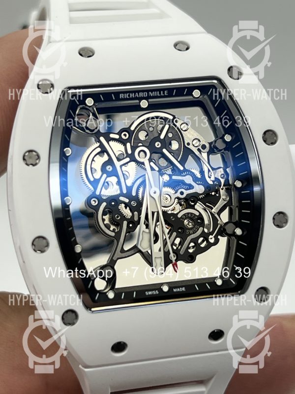 Фото 5 - Richard Mille RM 055 White Bubba Watson Ceramic Art 10585