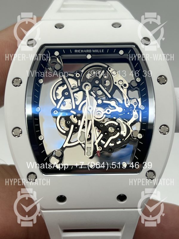 Фото 6 - Richard Mille RM 055 White Bubba Watson Ceramic Art 10585