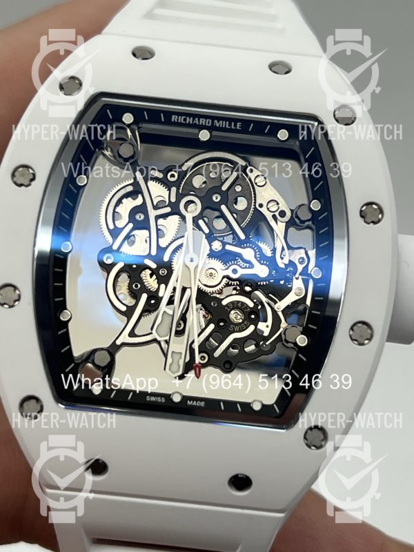Фото 7 - Richard Mille RM 055 White Bubba Watson Ceramic Art 10585
