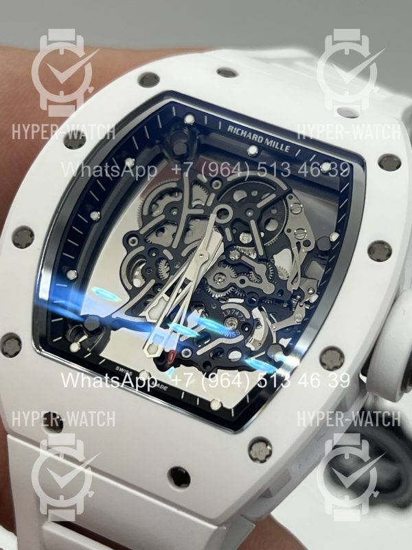 Фото 9 - Richard Mille RM 055 White Bubba Watson Ceramic Art 10585