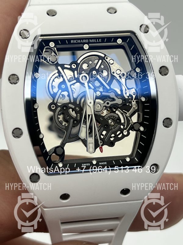 Фото 12 - Richard Mille RM 055 White Bubba Watson Ceramic Art 10585