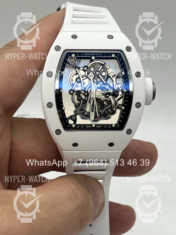 Фото 13 - Richard Mille RM 055 White Bubba Watson Ceramic Art 10585