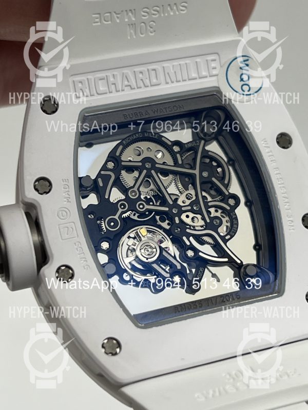Фото 22 - Richard Mille RM 055 White Bubba Watson Ceramic Art 10585