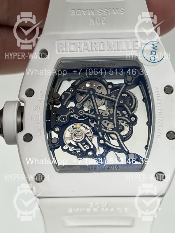 Фото 24 - Richard Mille RM 055 White Bubba Watson Ceramic Art 10585