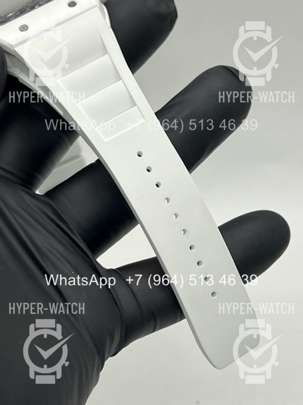 Товар Richard Mille RM 055 White Bubba Watson Ceramic Art 10600 Фото 15 - Richard Mille RM 055 White Bubba Watson Ceramic Art 10600