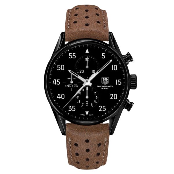 Товар Tag Heuer Carrera 43mm First Swiss Watch in Space Art 10651 Фото 1 - Tag Heuer Carrera 43mm First Swiss Watch in Space Art 10651