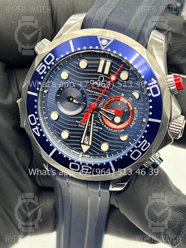 Фото 5 - Omega Seamaster Diver 300M Chronograph Art 10788