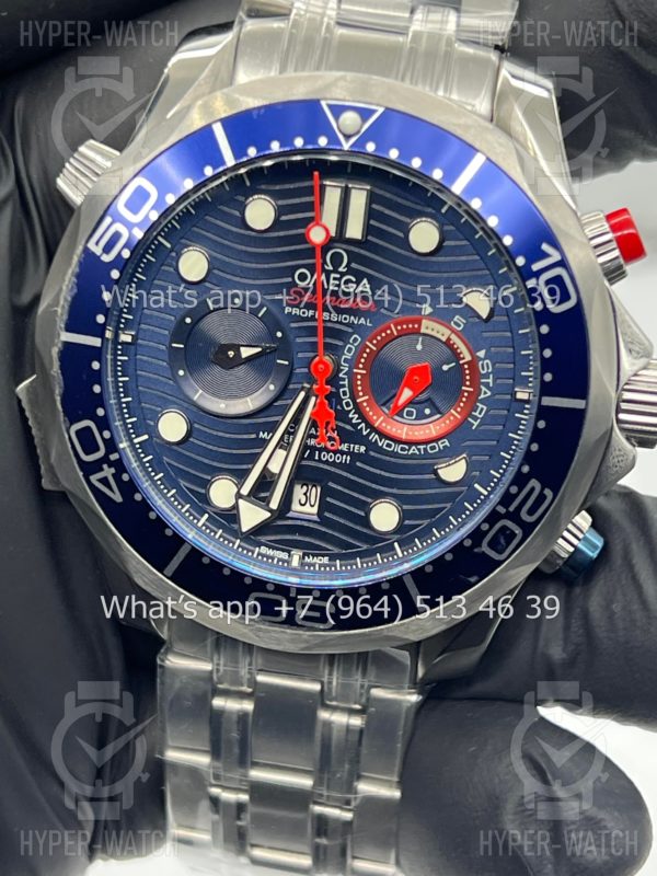 Фото 5 - Omega Seamaster Diver 300M Chronograph Art 10790