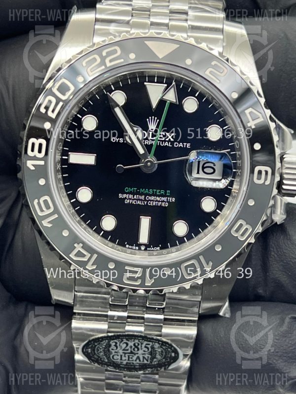 Товар Rolex GMT Master II 40mm 126710grnr-0003 Clean V3 Steel Фото 2 - Rolex GMT Master II 40mm 126710grnr-0003 Clean V3 Steel