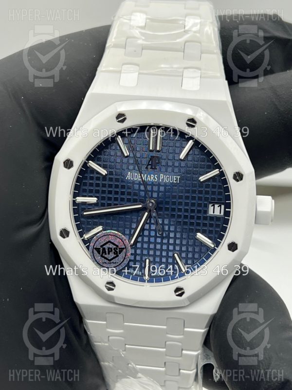 Фото 10 - Audemars Piguet Royal Oak 41mm 15500ST White Ceramic