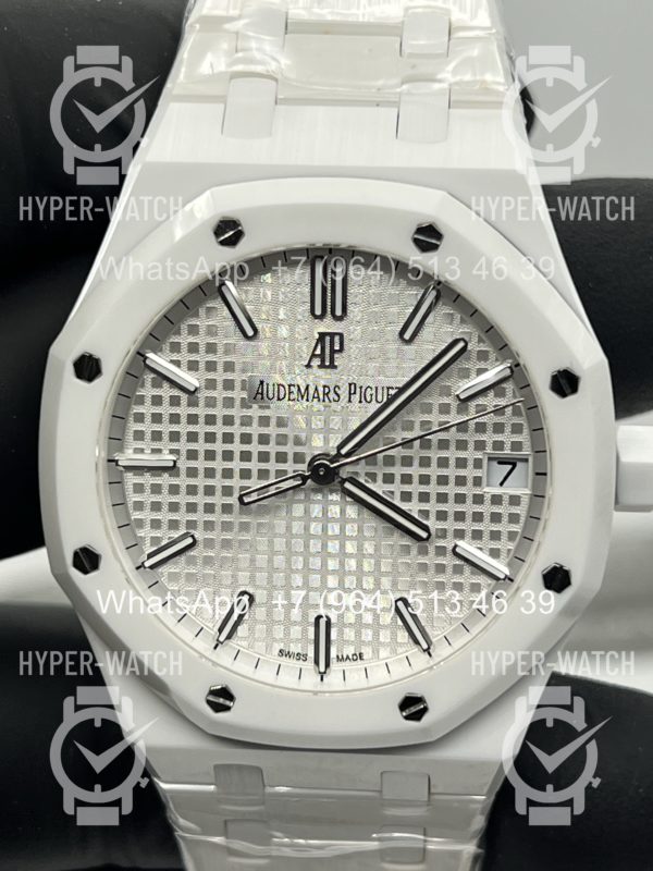 Фото 5 - Audemars Piguet Royal Oak 41mm 15500ST Ceramic White