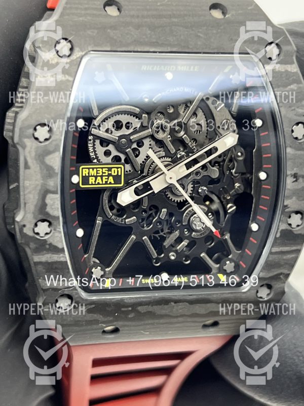 Товар Richard Mille RM 035-01 Rafa Black Red V2 Фото 4 - Richard Mille RM 035-01 Rafa Black Red V2