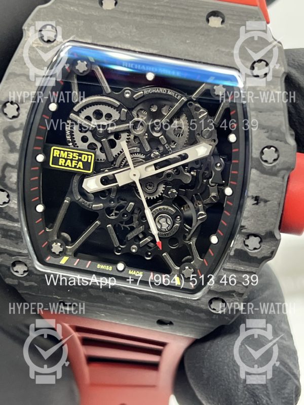 Товар Richard Mille RM 035-01 Rafa Black Red V2 Фото 6 - Richard Mille RM 035-01 Rafa Black Red V2