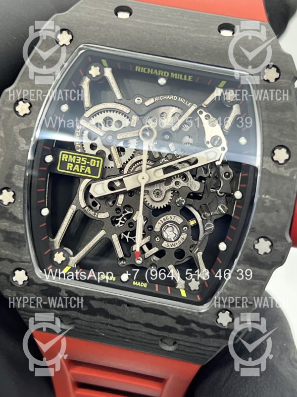 Товар Richard Mille RM 035-01 Rafa Black Red V2 Фото 7 - Richard Mille RM 035-01 Rafa Black Red V2