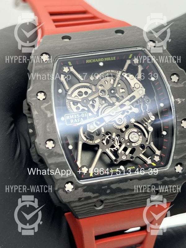 Товар Richard Mille RM 035-01 Rafa Black Red V2 Фото 11 - Richard Mille RM 035-01 Rafa Black Red V2