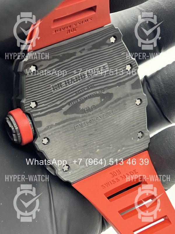 Товар Richard Mille RM 035-01 Rafa Black Red V2 Фото 18 - Richard Mille RM 035-01 Rafa Black Red V2