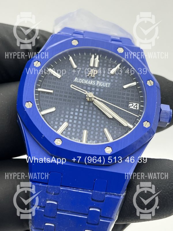 Товар Audemars Piguet Royal Oak 41mm 15500ST Blue Ceramic Фото 4 - Audemars Piguet Royal Oak 41mm 15500ST Blue Ceramic