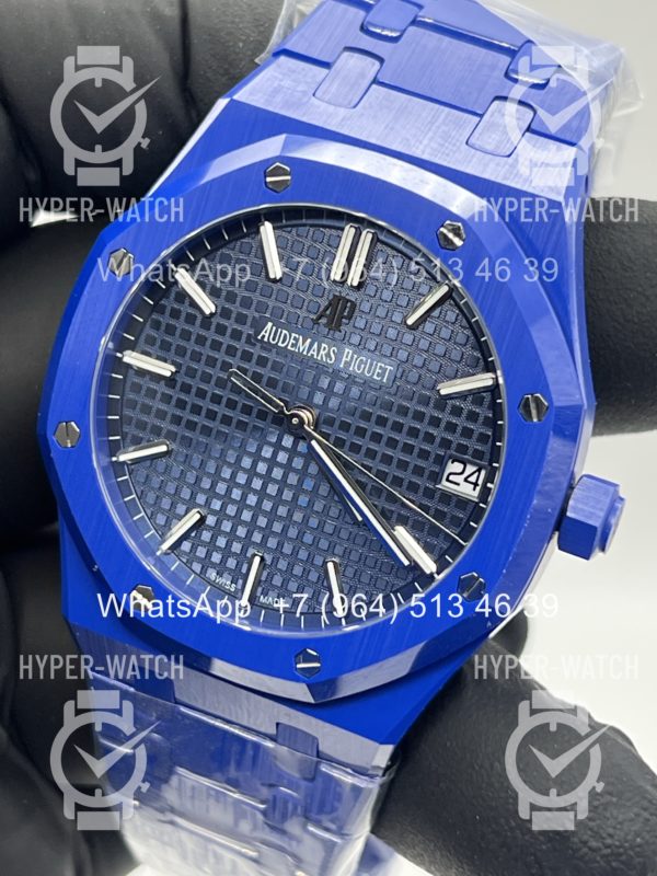 Товар Audemars Piguet Royal Oak 41mm 15500ST Blue Ceramic Фото 8 - Audemars Piguet Royal Oak 41mm 15500ST Blue Ceramic