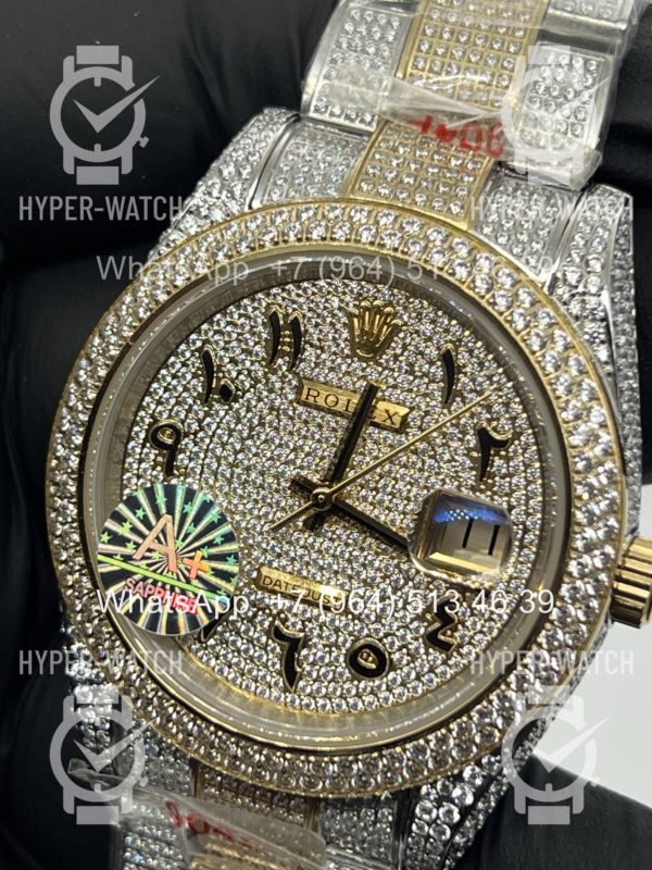 Фото 3 - Rolex Datejust 41mm 126300 Diamond Arabic Art 10918
