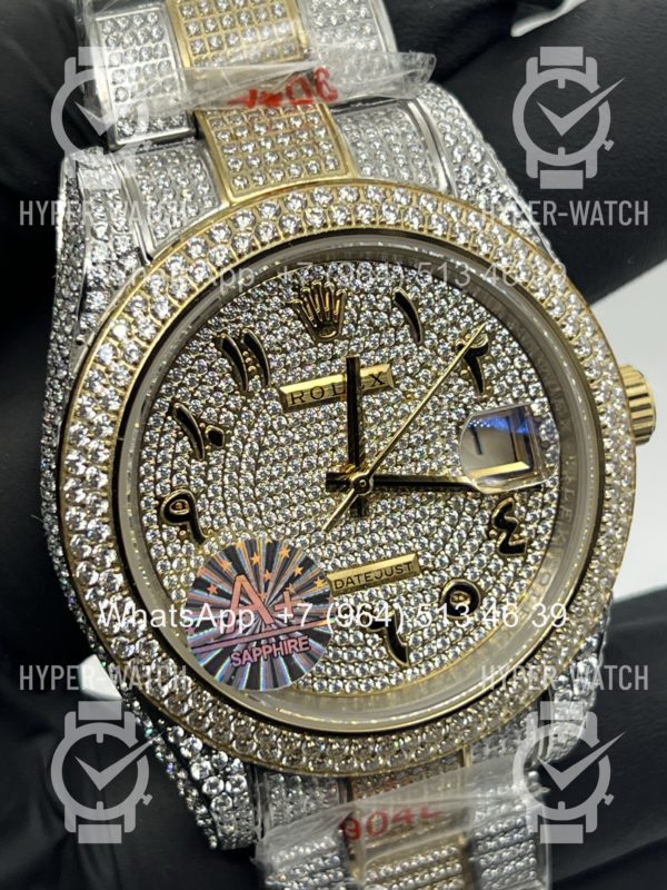 Фото 4 - Rolex Datejust 41mm 126300 Diamond Arabic Art 10918