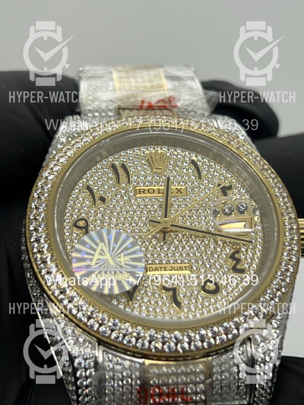 Фото 5 - Rolex Datejust 41mm 126300 Diamond Arabic Art 10918