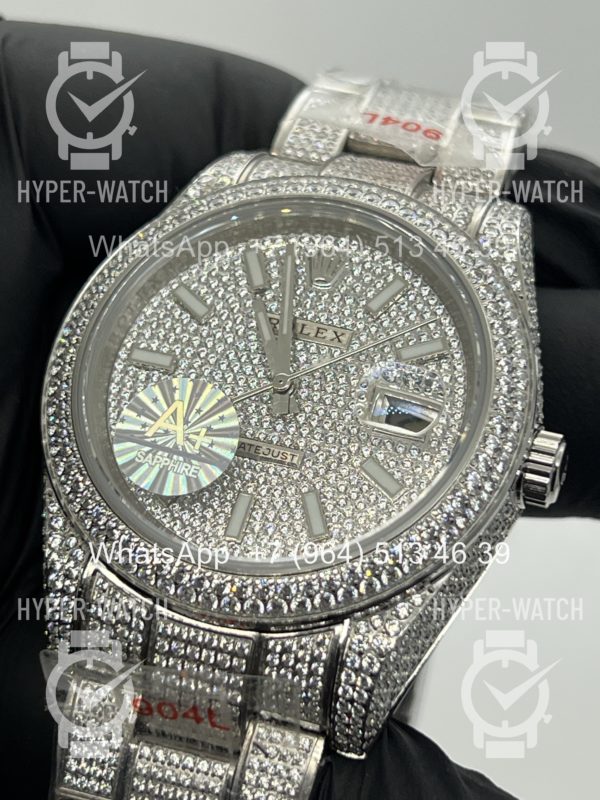Товар Rolex Datejust 41mm 126300 Diamond Oyster V2 Фото 4 - Rolex Datejust 41mm 126300 Diamond Oyster V2