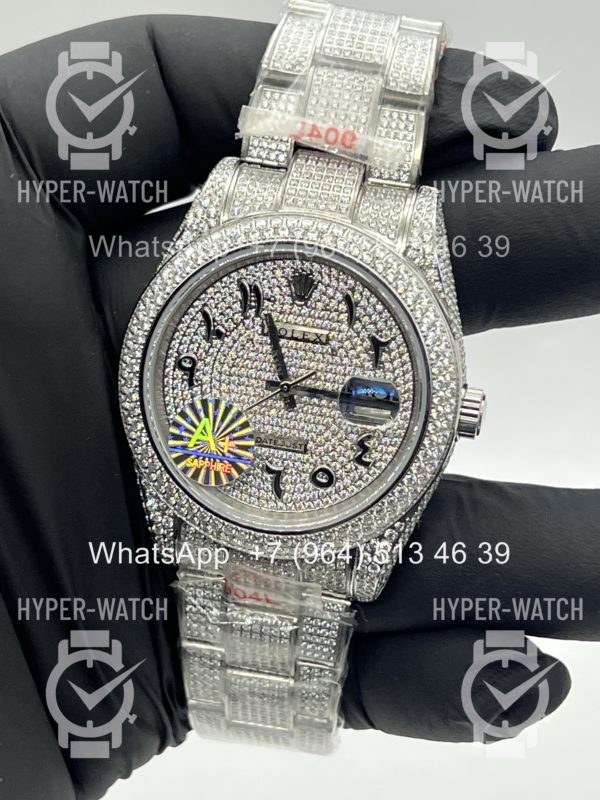 Фото 9 - Rolex Datejust 41mm 126300 Diamond Arabic V2