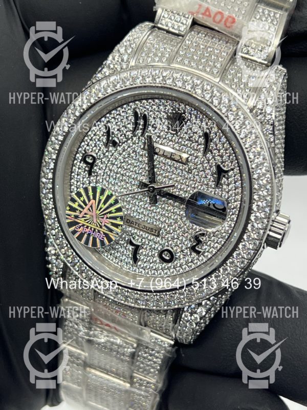 Фото 10 - Rolex Datejust 41mm 126300 Diamond Arabic V2