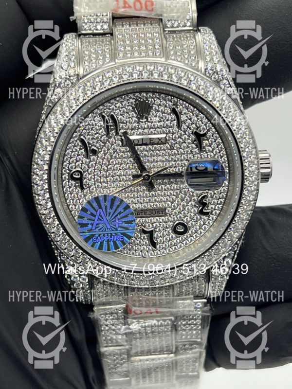 Фото 11 - Rolex Datejust 41mm 126300 Diamond Arabic V2