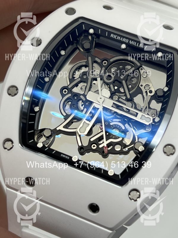Товар Richard Mille RM 055 White Bubba Watson Ceramic Art 10753 Фото 3 - Richard Mille RM 055 White Bubba Watson Ceramic Art 10753