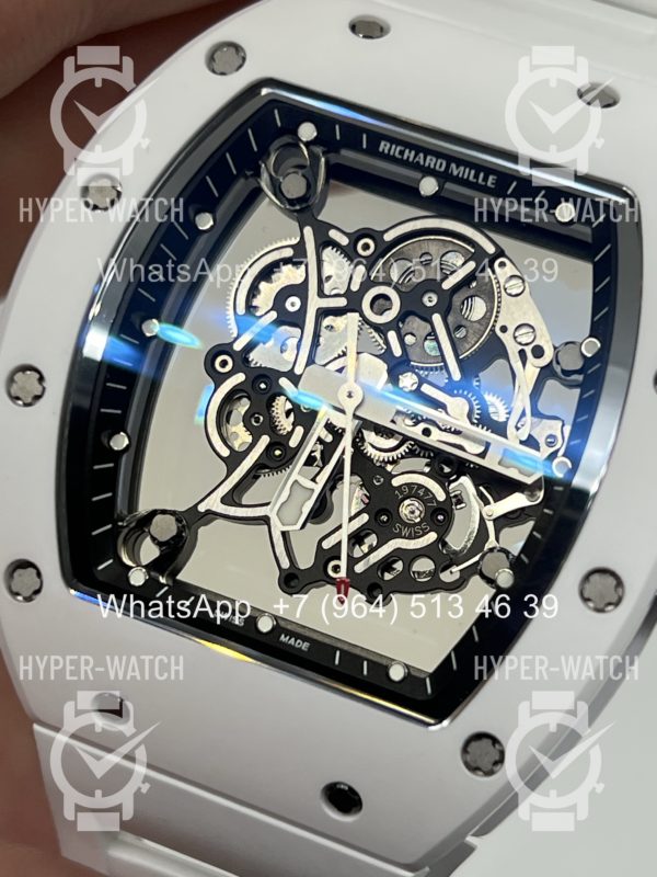 Товар Richard Mille RM 055 White Bubba Watson Ceramic Art 10753 Фото 4 - Richard Mille RM 055 White Bubba Watson Ceramic Art 10753