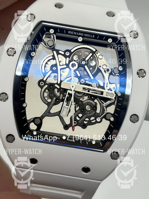 Товар Richard Mille RM 055 White Bubba Watson Ceramic Art 10753 Фото 5 - Richard Mille RM 055 White Bubba Watson Ceramic Art 10753