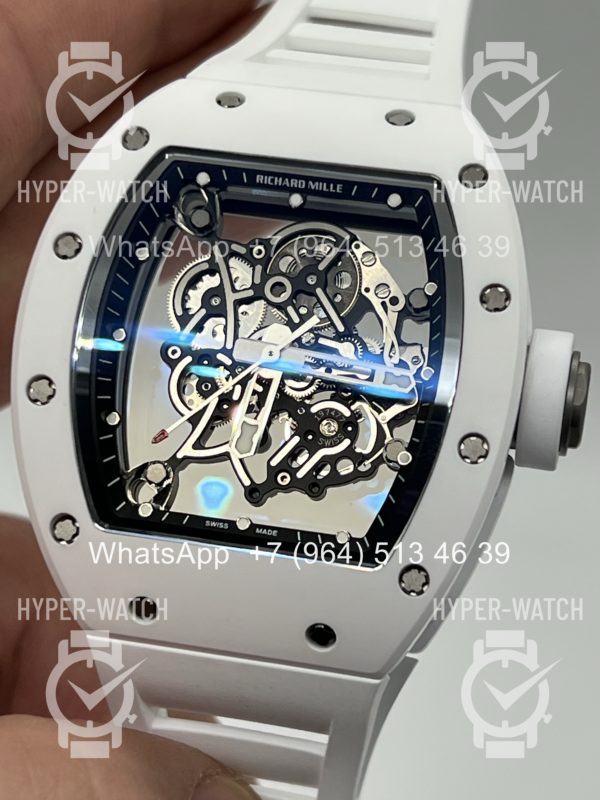Товар Richard Mille RM 055 White Bubba Watson Ceramic Art 10753 Фото 8 - Richard Mille RM 055 White Bubba Watson Ceramic Art 10753