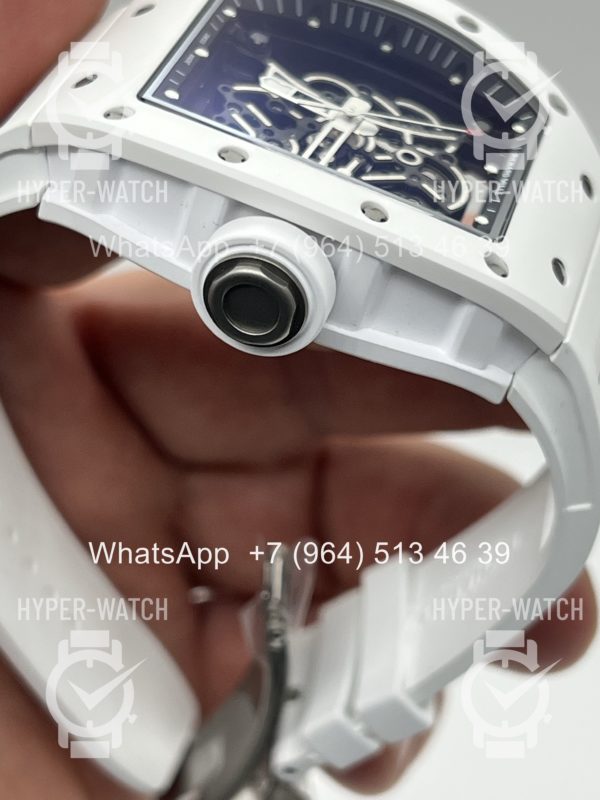 Товар Richard Mille RM 055 White Bubba Watson Ceramic Art 10753 Фото 15 - Richard Mille RM 055 White Bubba Watson Ceramic Art 10753