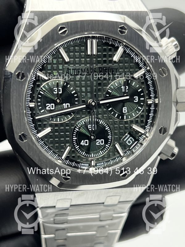 Фото 4 - Audemars Piguet Royal Oak Chronograph 41 26240ST.OO.1320ST.08 Steel Green