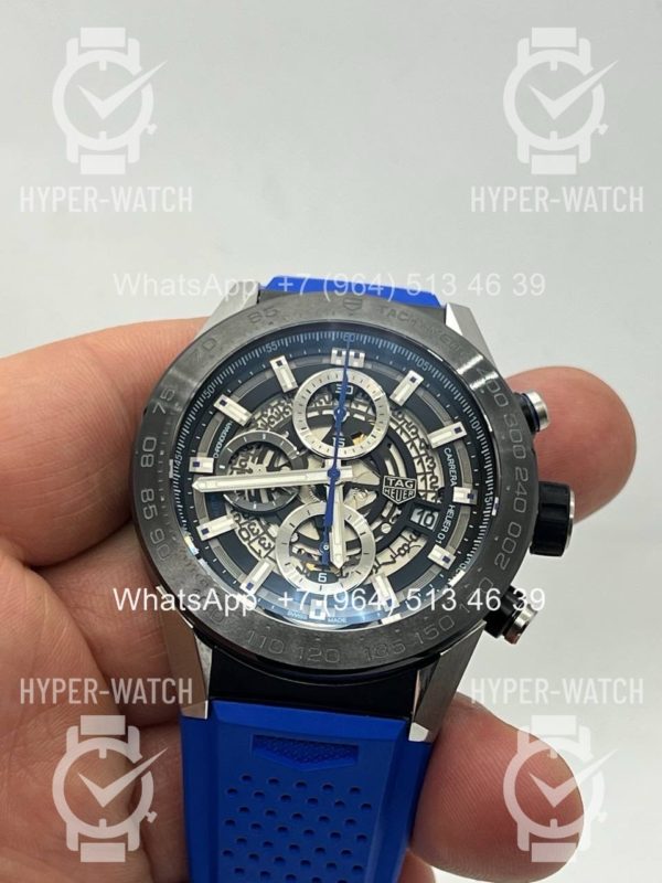Товар TAG Heuer Carrera 45mm CAR2A1T.FT6052 Blue Steel Фото 11 - TAG Heuer Carrera 45mm CAR2A1T.FT6052 Blue Steel