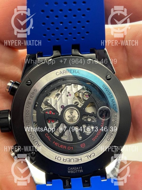 Товар TAG Heuer Carrera 45mm CAR2A1T.FT6052 Blue Steel Фото 20 - TAG Heuer Carrera 45mm CAR2A1T.FT6052 Blue Steel